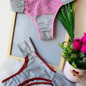 Sehao High Rise Underwear Women Sexy Underwear for Women Stretch Mesh  Panties High Waist Briefs G String Thongs Knickers Lace Lace Thong Plus  Size Panties 